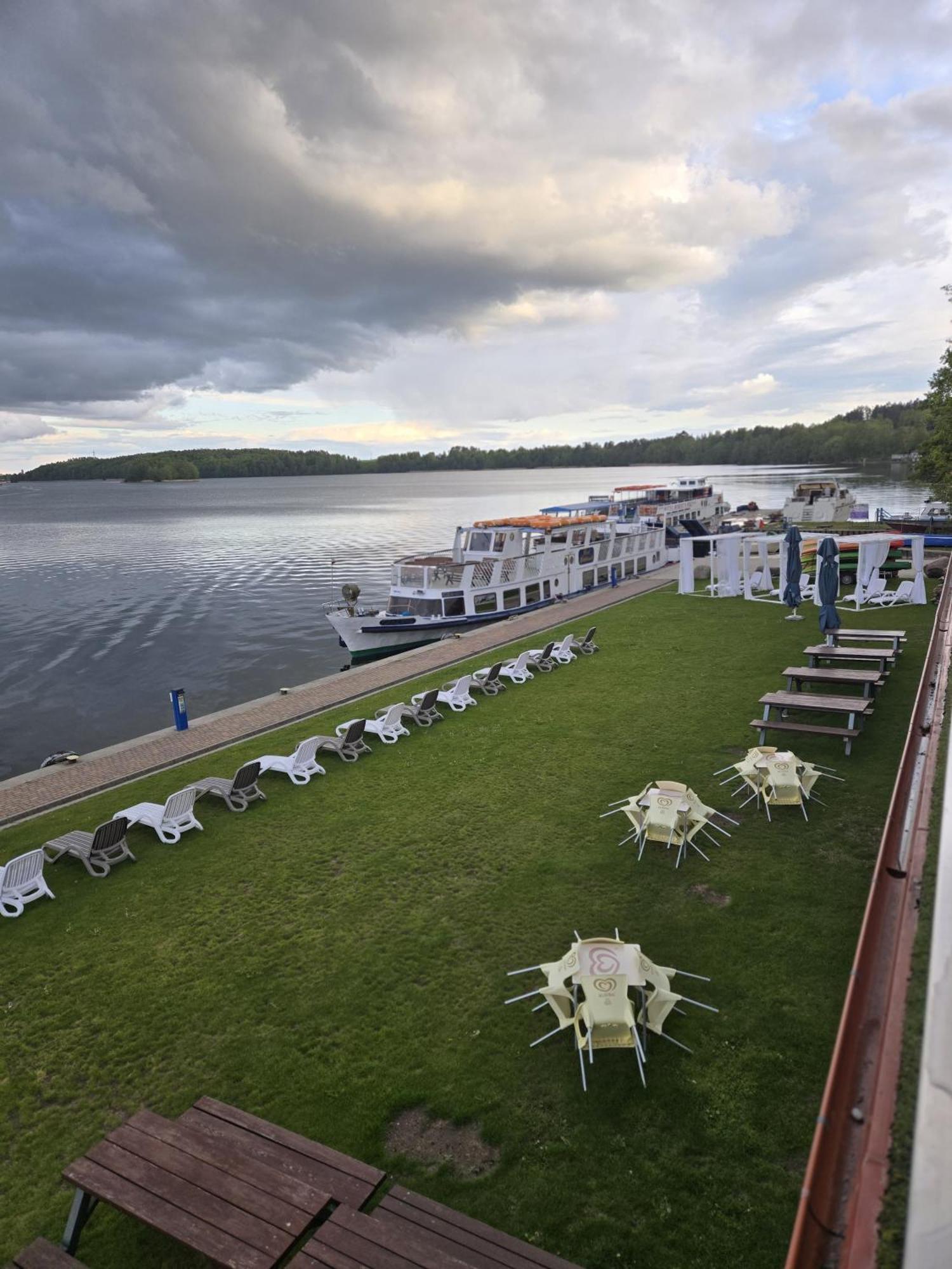 Domek Na Wodzie - Houseboat -Sauna, Taras Na Dachu, Dwie Sypialnie Міколайкі Екстер'єр фото